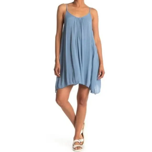 ELAN Slip Dress Cover-up Blue XL New - Picture 1 of 7
